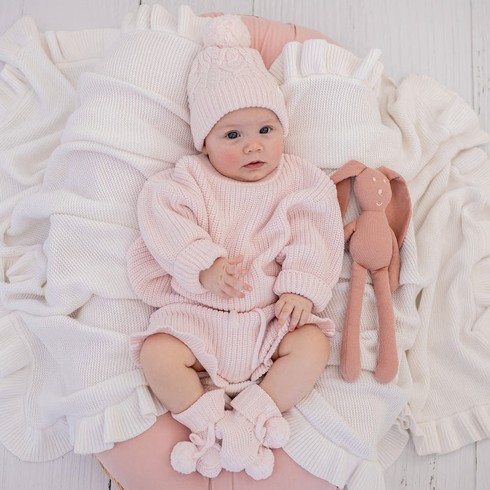 Snuggle Hunny Knit Booties