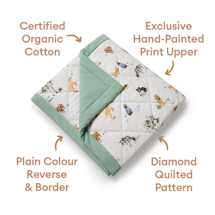 Snuggle Hunny Organic Cotton Cot Comforter