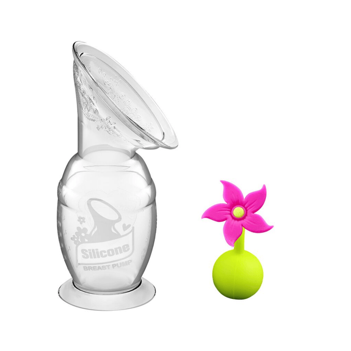 Haakaa Silicone Breast Pump & Flower Stopper