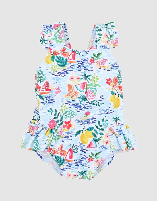 Bebe Addison Print Swimsuit