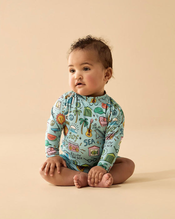 Wilson & Frenchy Rashie Swim Set