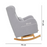 Il Tutto Olivia Rocking Chair with Ottoman