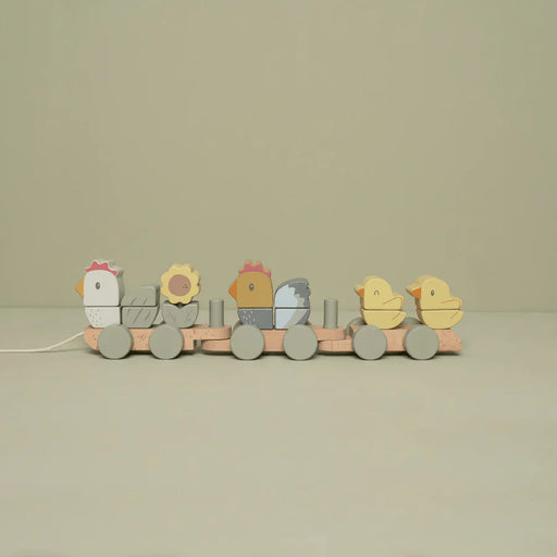 Little Dutch Little Farm Stacking Train Chicken