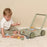 Little Dutch Little Farm Block Trolley