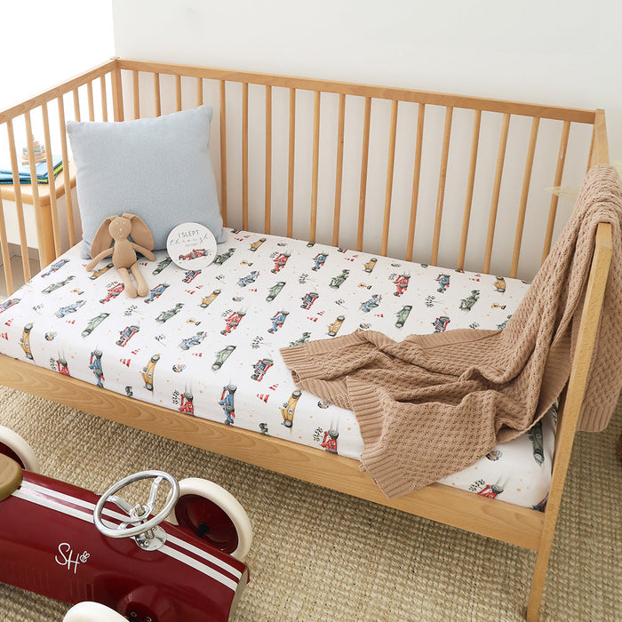 Snuggle Hunny Cot Fitted Sheet