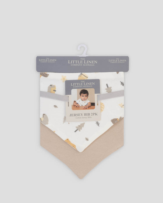The Little Linen Company Bib 2pk
