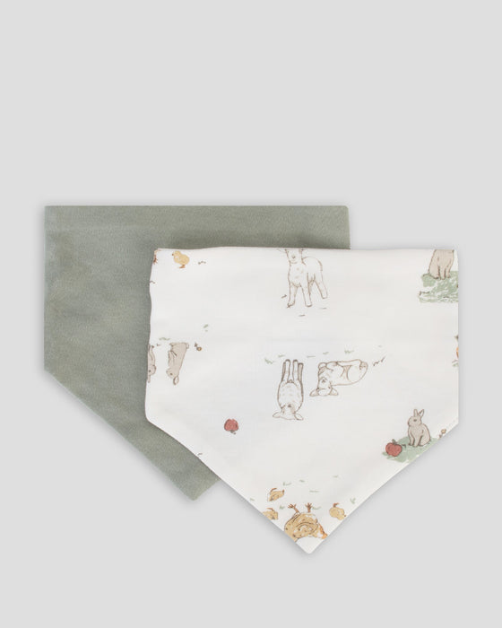 The Little Linen Company Bib 2pk