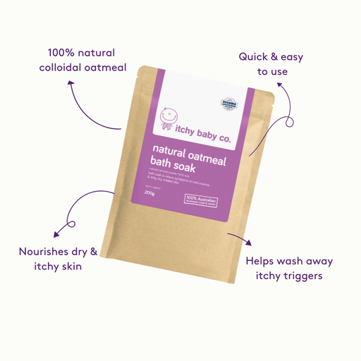 Itchy Baby Co Oatmeal Bath Soak