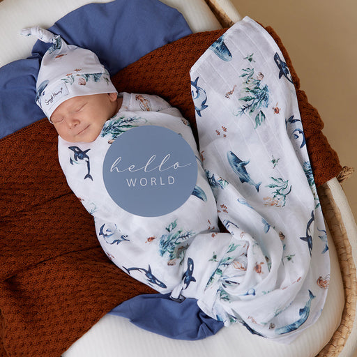Snuggle Hunny Organic Muslin Swaddle