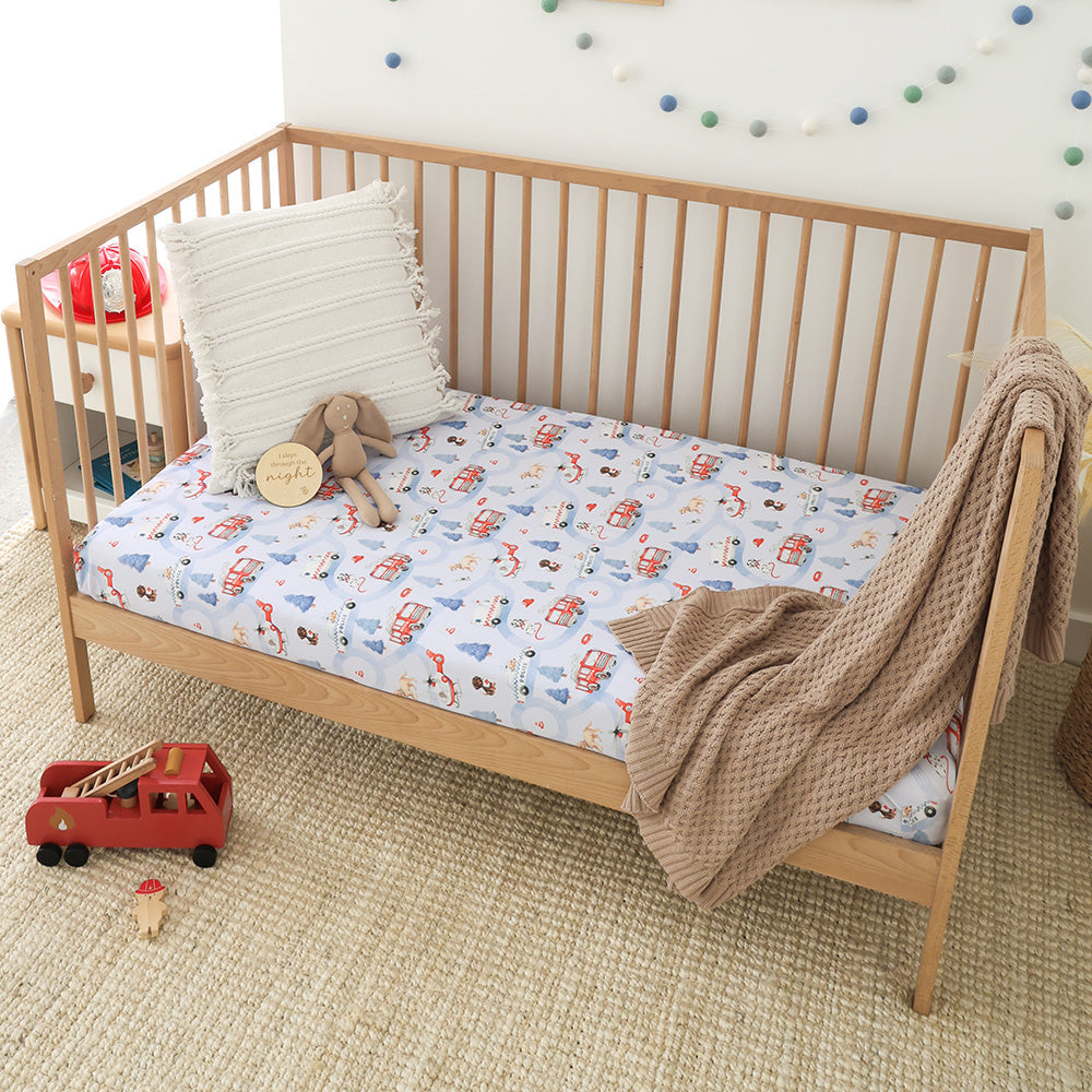 Snuggle Hunny Cot Fitted Sheet