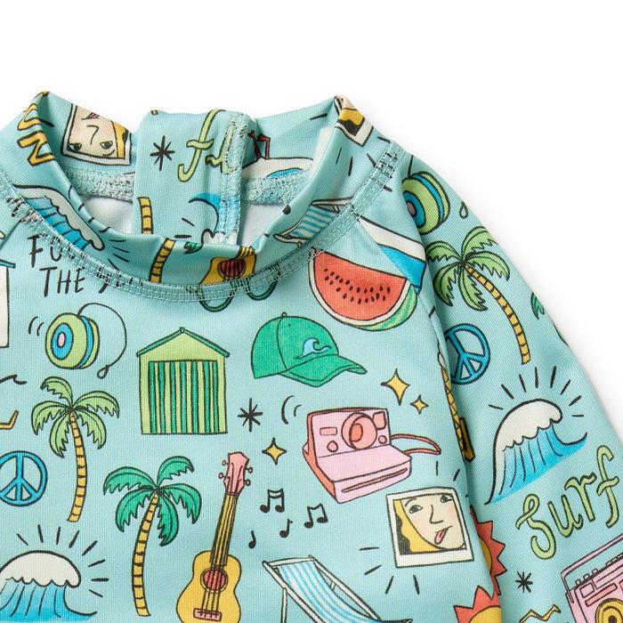 Wilson & Frenchy Rashie Swim Set