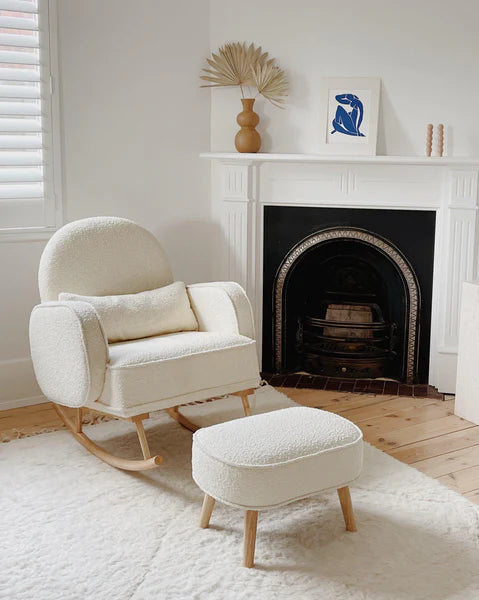 Nuage Interiors Cloud Rocker and Ottoman — Baby Zone
