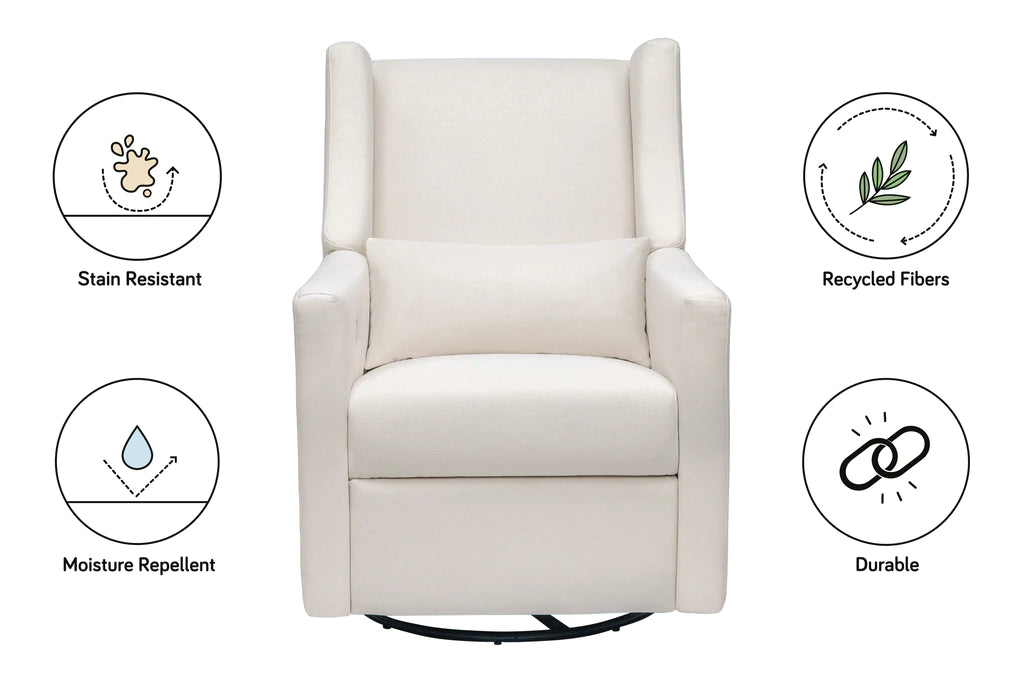Babyletto Kiwi Electronic Recliner and Swivel Glider with USB Port