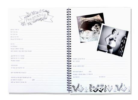 Blueberry Co The Monochrome Baby Book
