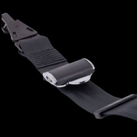 Car seat anchor strap extension clearance