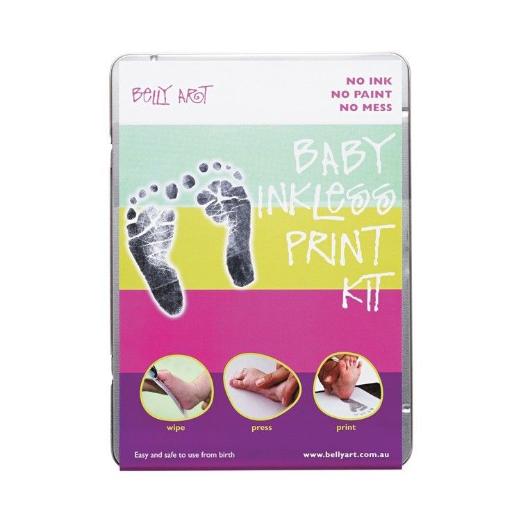 Ink-less Print Kit Sale 4 Keepsake Cards 1 Inkless Wipe. Baby