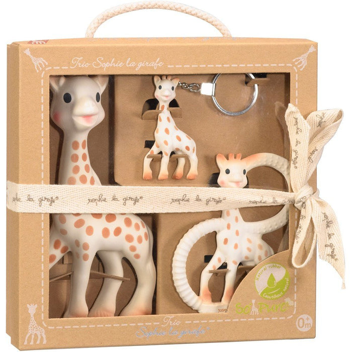 So Pure Sophie The Giraffe Trio - Baby Zone Online - 1