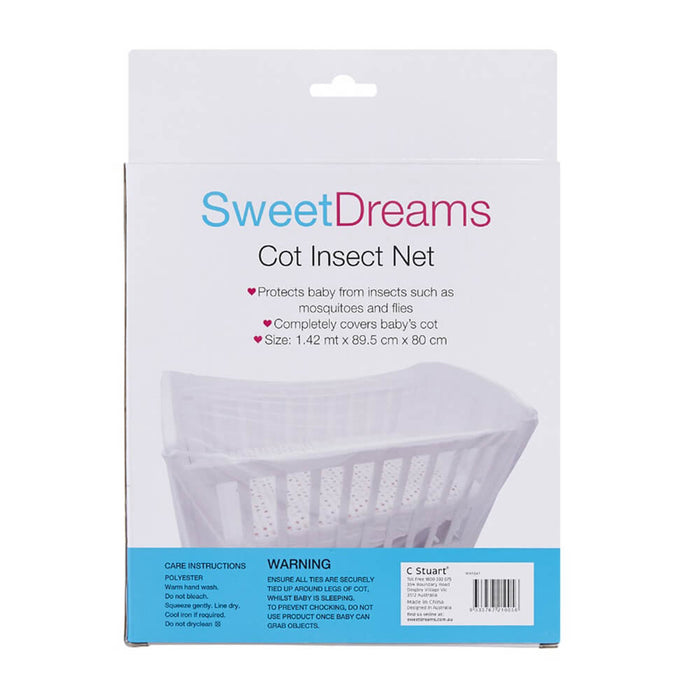 Sweet Dreams Cot Insect Net