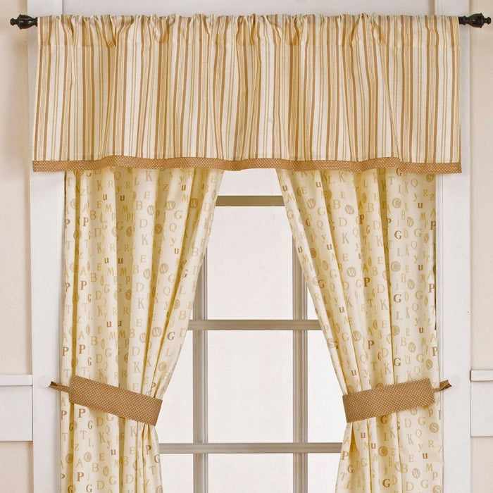 Cocalo Baby Caramel Kisses Window Valance - Baby Zone Online - 1
